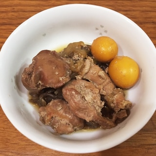 鳥のモツ煮